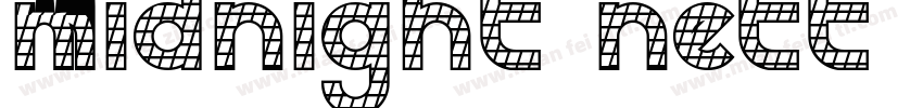 midnight nett字体转换